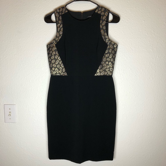 ann taylor leopard dress